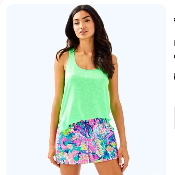 Lilly Pulitzer Pants - Lilly Pulitzer Holy Grail Gumbo Limbo Print Run Around Short Rare Pattern Small